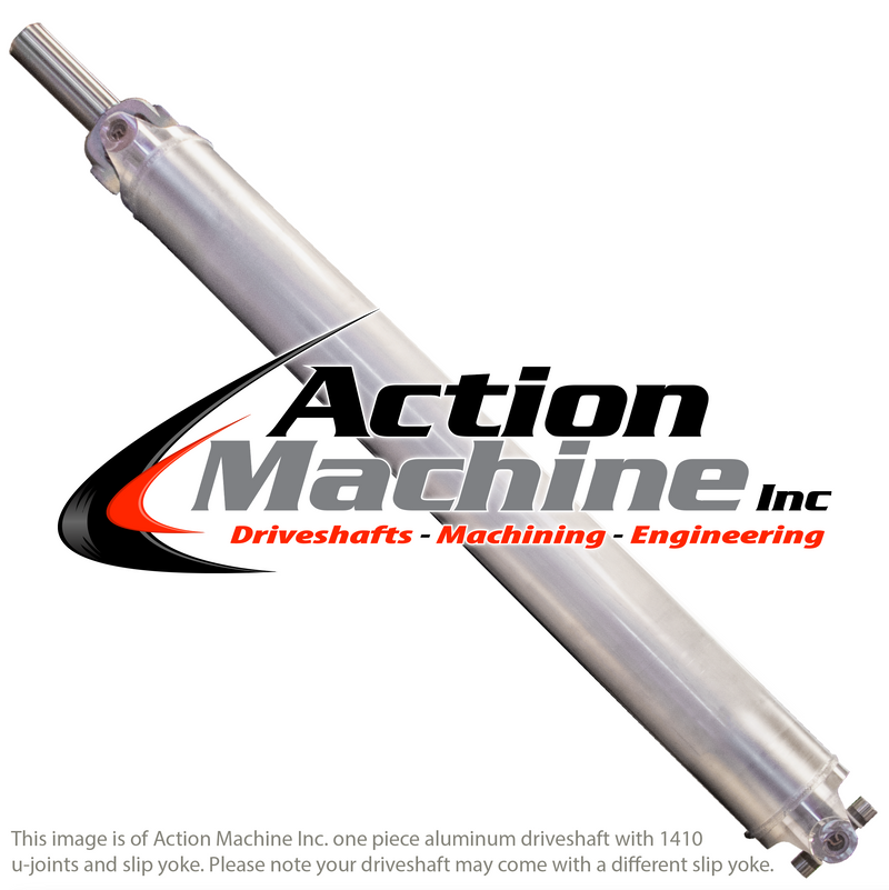 Custom Driveshaft & Slip Yoke - 5" Al. 1410, GM 36 Spline