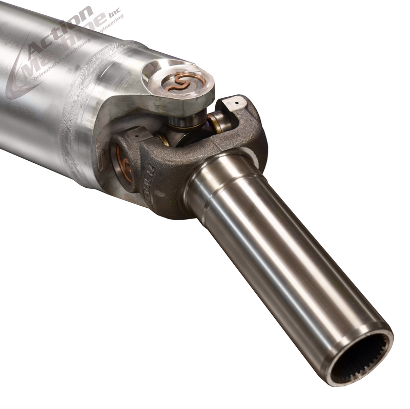 Custom Driveshaft & Slip Yoke - 4" Al. 1480, Chrysler 34 Spline (Sku: 4A1480-B)