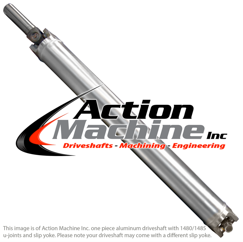 Custom Driveshaft & Slip Yoke - 5" Al. 1480, Ford 31 Spline, 1.886" Barrel OD