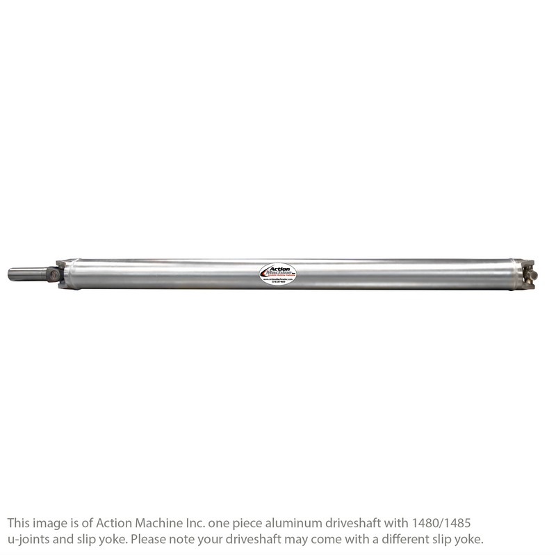 Custom Driveshaft & Slip Yoke - 4" Al. 1480, Ford 31 Spline, 1.886" Barrel OD (Sku: 4A1480-K)