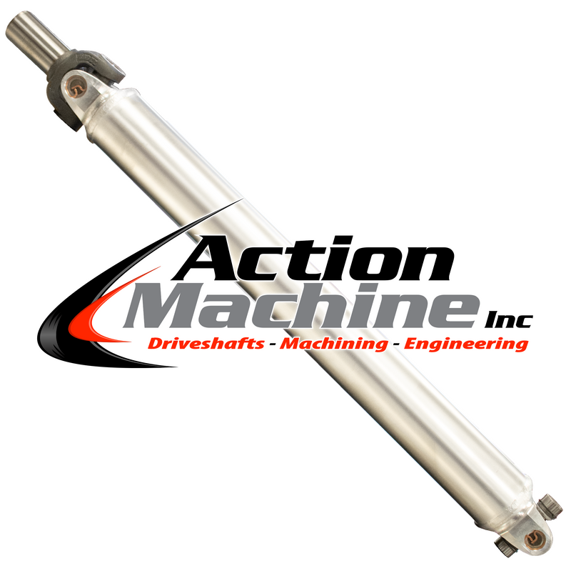 Custom Driveshaft & Slip Yoke - 3.5" Al. 1350, GM 32 Spline (Short)