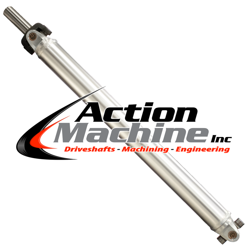 Custom Driveshaft & Slip Yoke - 3" Al. 1330, Ford 28 Spline, 1.5" Barrel OD