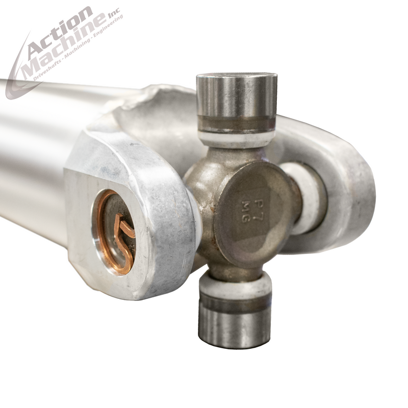 Custom Driveshaft & Slip Yoke - 3" Al. 1330, GM 32 Spline (Short) (Sku: 3A1330-P(short))