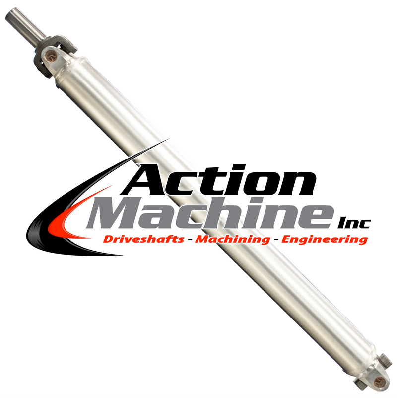 Custom Driveshaft & Slip Yoke - 3.5" Al. 1330, GM 27 Spline (Sku: 3.5A1330-L)