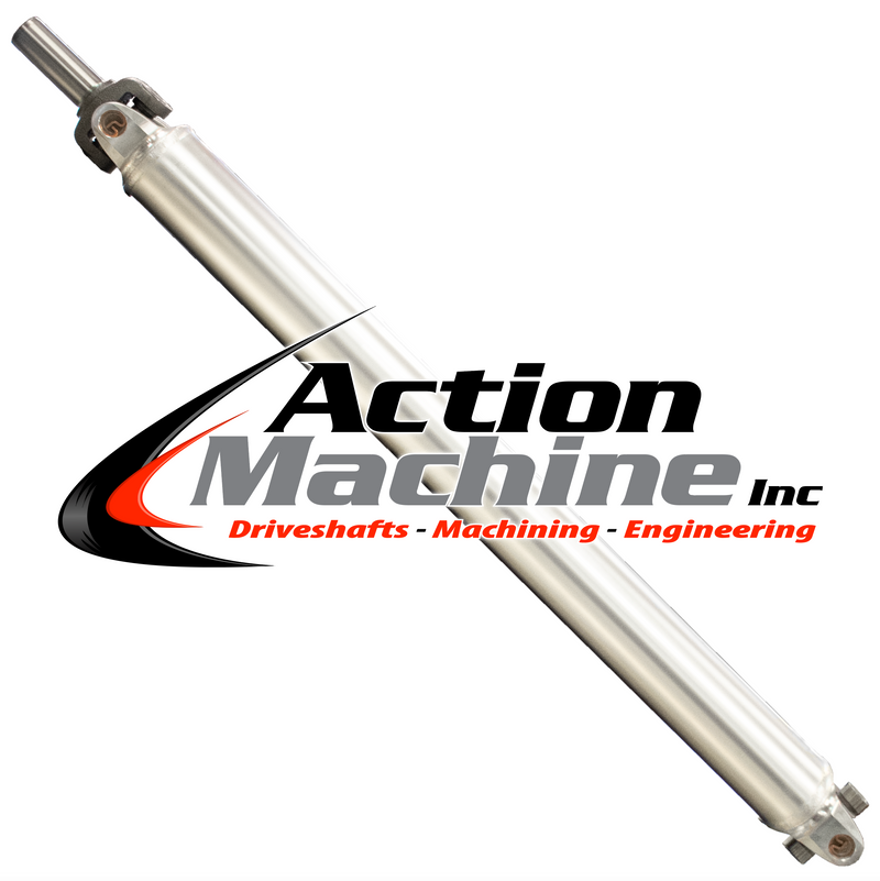 Custom Driveshaft & Slip Yoke - 3.5" Al. 1330, GM 27 Spline