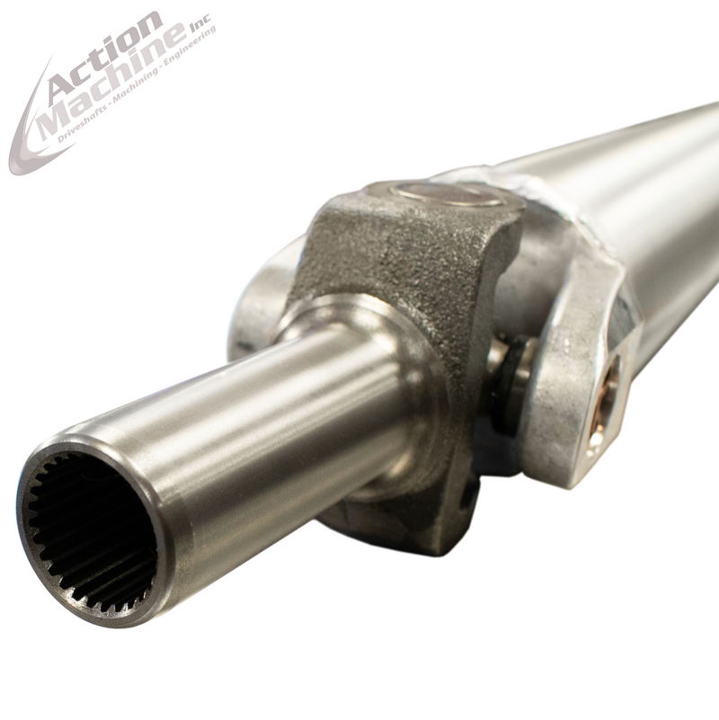 Custom Driveshaft & Slip Yoke - 3.5" Al. 1330, GM 27 Spline (Sku: 3.5A1330-L)