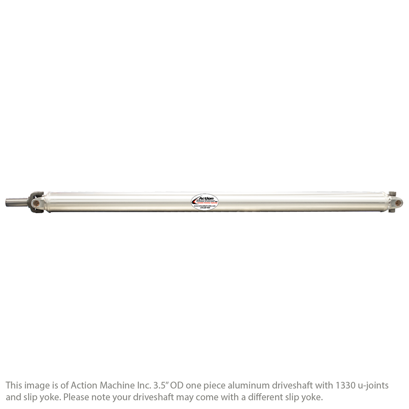 Custom Driveshaft & Slip Yoke - 3.5" Al. 7260, Chrysler 30 Spline (Sku: 3.5A7260-Eb)