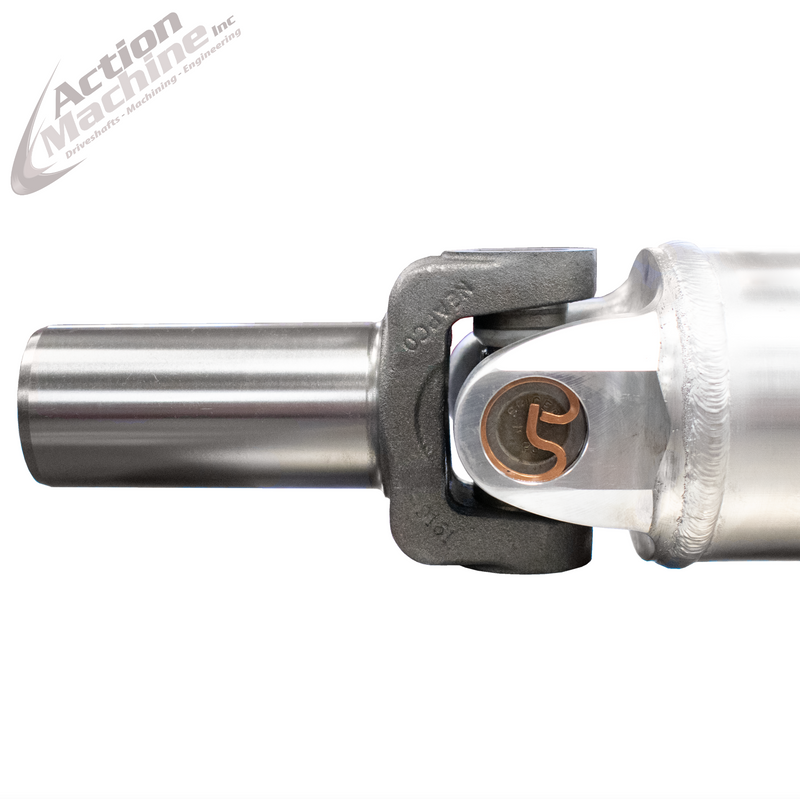 Custom Driveshaft & Slip Yoke - 3.5" Al. 1310 Ford, GM 32 Spline (Short) (Sku: 3.5A1310 Ford-P(short))
