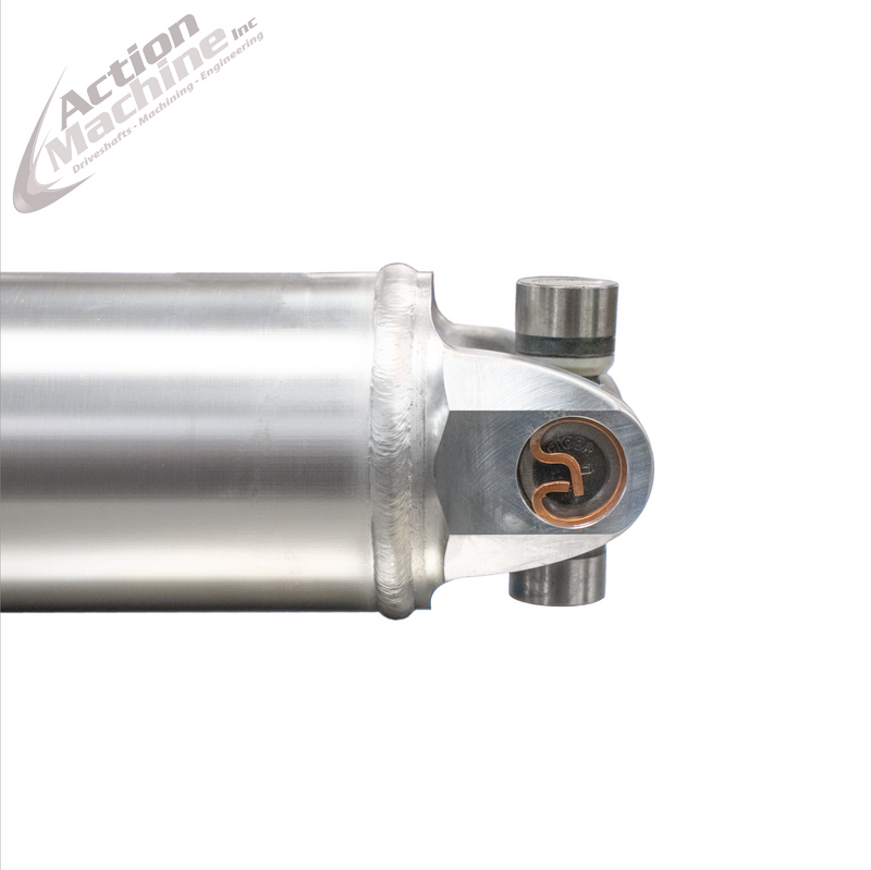 Custom Driveshaft & Slip Yoke - 3.5" Al. 1310 Ford, GM 32 Spline (Short) (Sku: 3.5A1310 Ford-P(short))