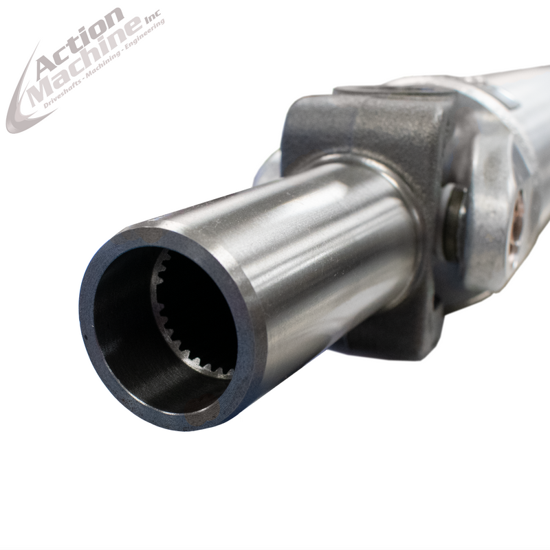 Custom Driveshaft & Slip Yoke - 3.5" Al. 1310 Ford, GM 32 Spline (Short) (Sku: 3.5A1310 Ford-P(short))