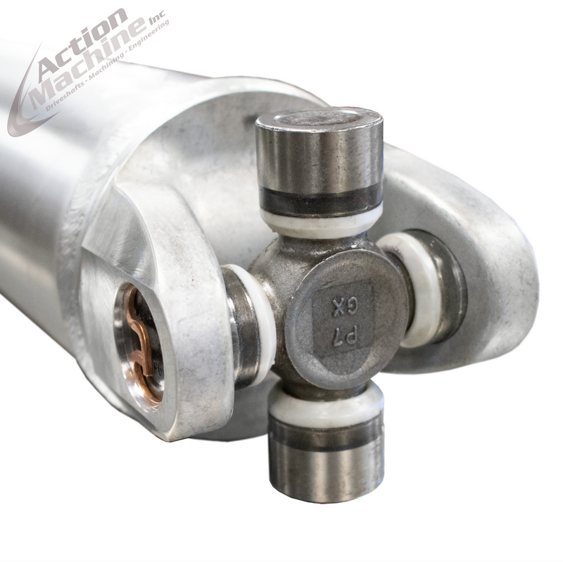 Custom Driveshaft & Slip Yoke - 3.5" Al. 1310 Ford, GM 32 Spline (Short) (Sku: 3.5A1310 Ford-P(short))
