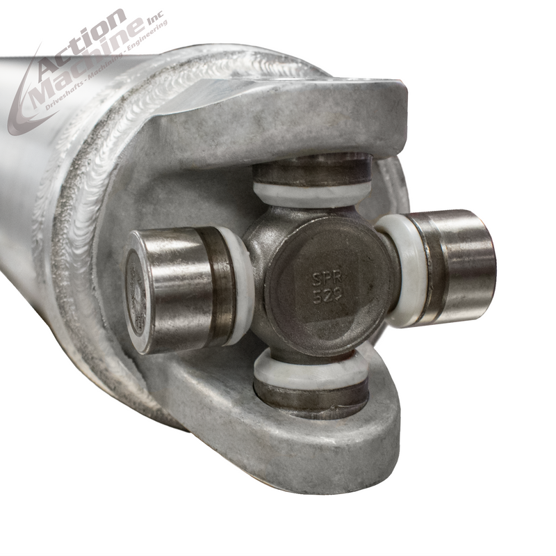 Custom Driveshaft & Slip Yoke - 4" Al. 1310 Ford, GM, 32 Spline (Short) (Sku: 4A1310 Ford-P(short))