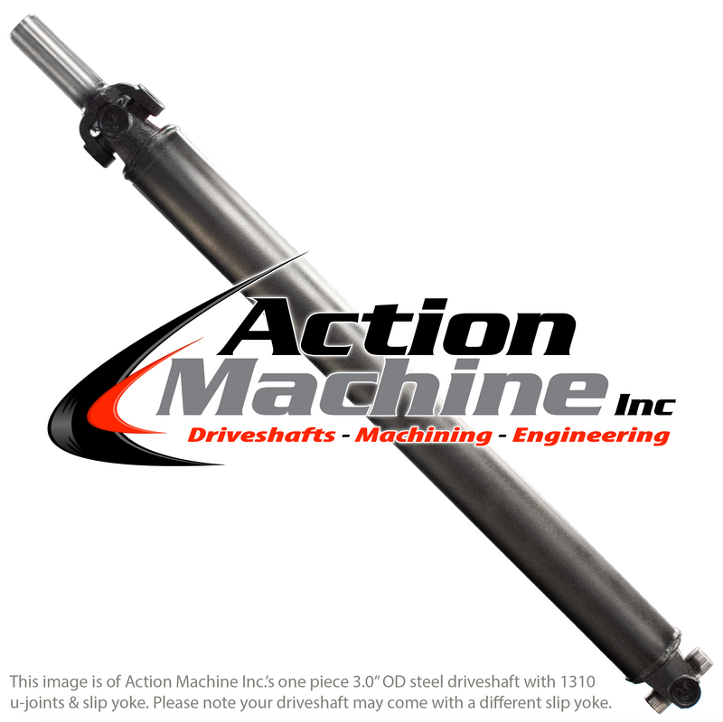 Custom Driveshaft & Slip Yoke - 3" Stl. 1310 Ford, Chrysler 30 Spline (Sku: 3S1310 Ford-Eb)