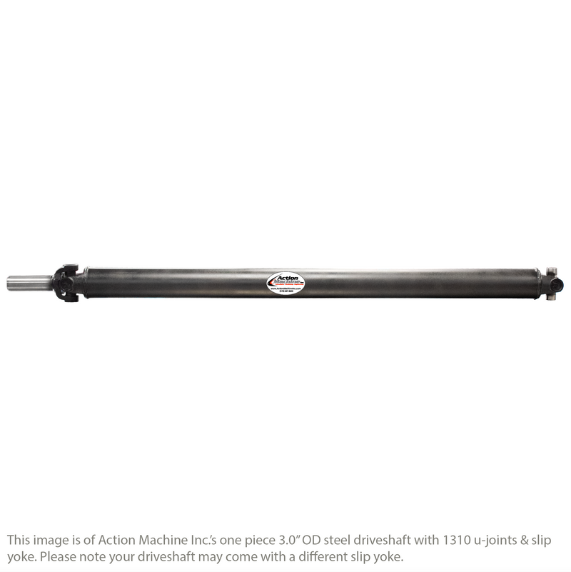Custom Driveshaft & Slip Yoke - 3" Stl. 1310 Ford, Chrysler 30 Spline (Sku: 3S1310 Ford-Eb)