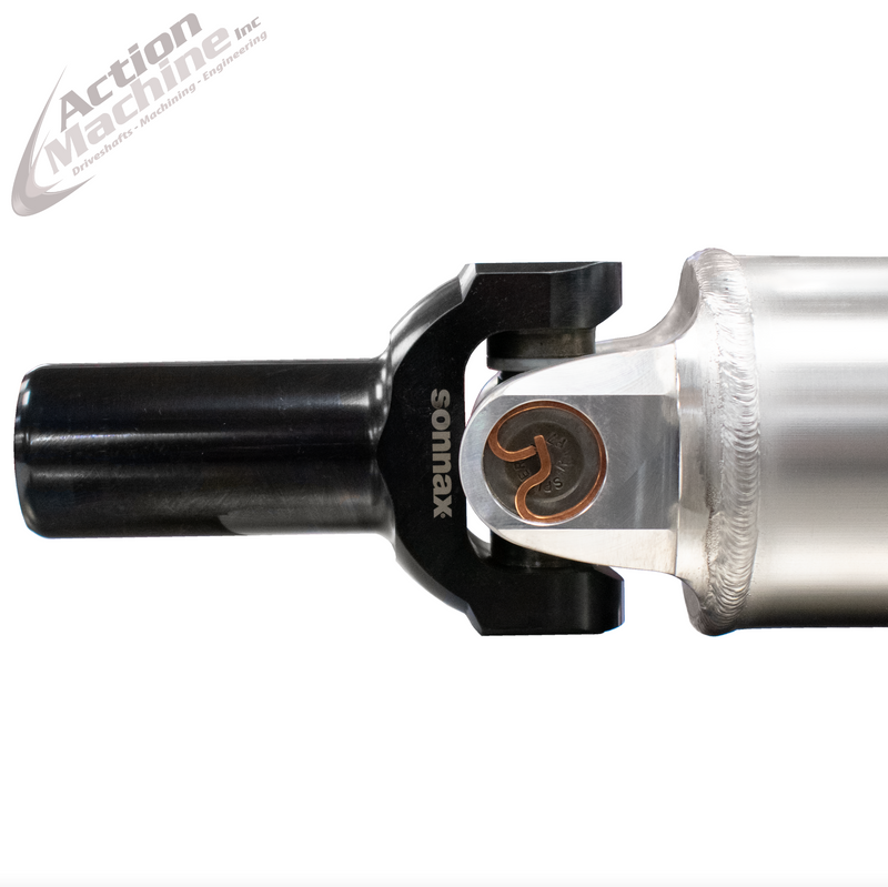 Custom Driveshaft & Slip Yoke - 4" Al. 1350, GM 32 Spline (Short) (Sku: 4A1350-P(short))