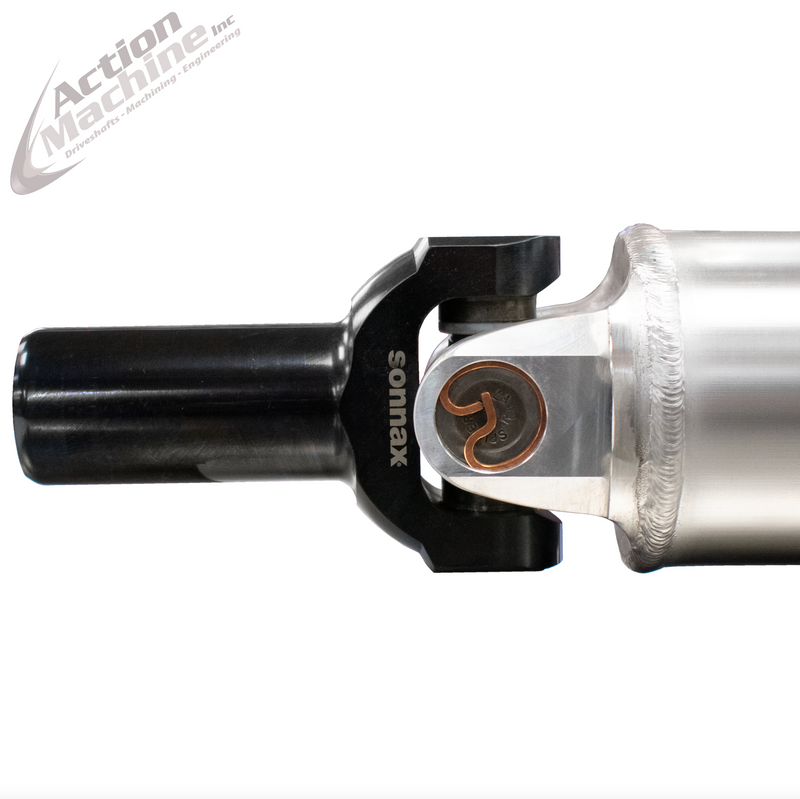Custom Driveshaft & Slip Yoke - 4" Al. 1350, GM 32 Spline (Short)