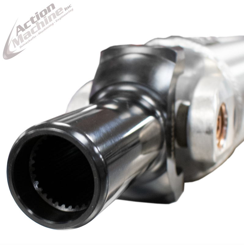 Custom Driveshaft & Slip Yoke - 4" Al. 1350, GM 32 Spline (Short) (Sku: 4A1350-P(short))
