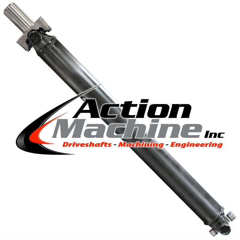 Custom Driveshaft & Slip Yoke - 3" Stl. 1330 Ford, GM 32 Spline (Short) (Sku: 3S1330 Ford-P(short))