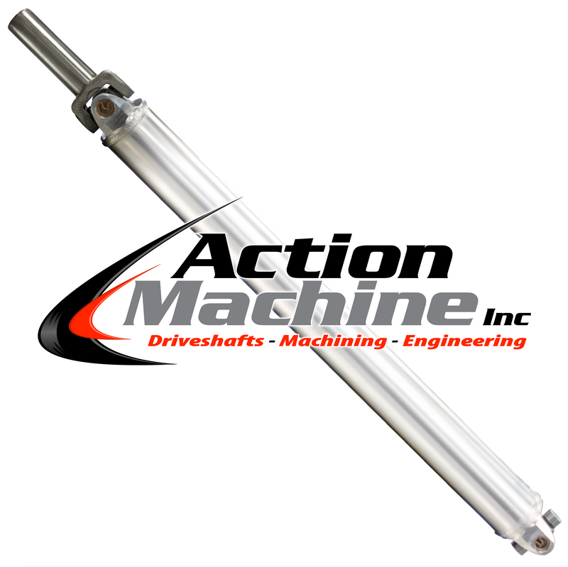 Custom Driveshaft & Slip Yoke - 3.5" Al. 1310, GM 32 Spline (Long)