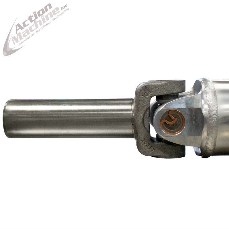 Custom Driveshaft & Slip Yoke - 3.5" Al. 1310 Ford, GM 32 Spline (Long) (Sku: 3.5A1310 Ford-P(long))