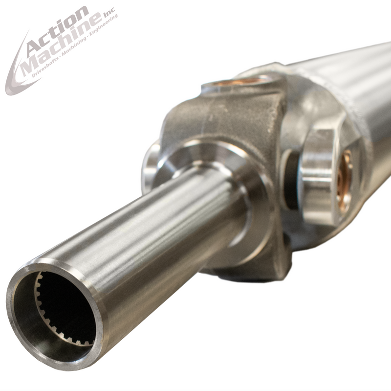 Custom Driveshaft & Slip Yoke - 4" Al. 1350, GM 27 Spline