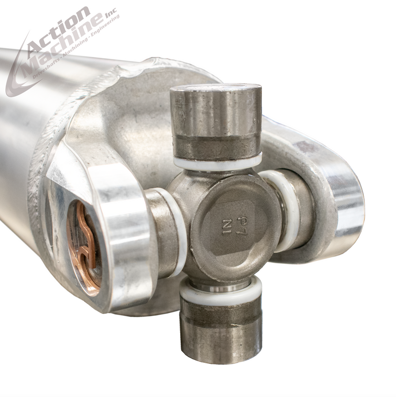 Custom Driveshaft & Slip Yoke - 4" Al. 1350, GM 27 Spline