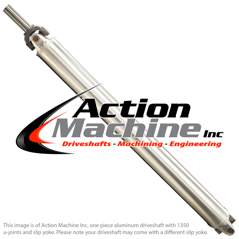 Custom Driveshaft & Slip Yoke - 4" Al. 1350, Ford 32 Spline