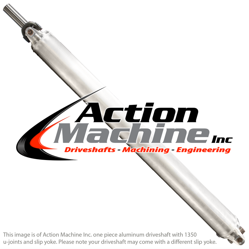 Custom Driveshaft & Slip Yoke - 5" Al. 1350, Ford 28 Spline, 1.6" Barrel OD