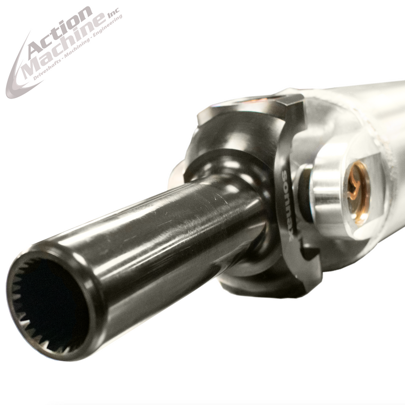 Custom Driveshaft & Slip Yoke - 4" Al. 1350, Chrysler 30 Spline (Sku: 4A1350-Eb)