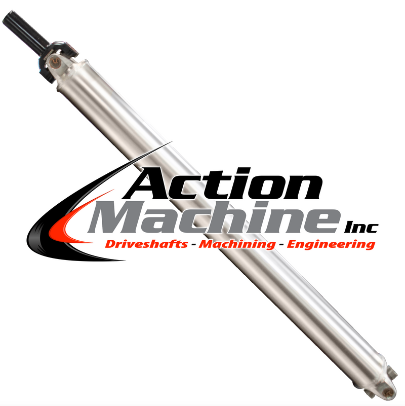 Custom Driveshaft & Slip Yoke - 4" Al. 1350, Chrysler 30 Spline