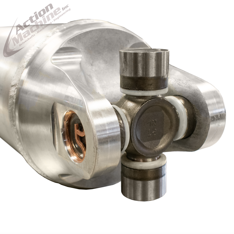 Custom Driveshaft & Slip Yoke - 5" Al. 1350, Ford 28 Spline, 1.5" Barrel OD (Sku: 5A1350-F)