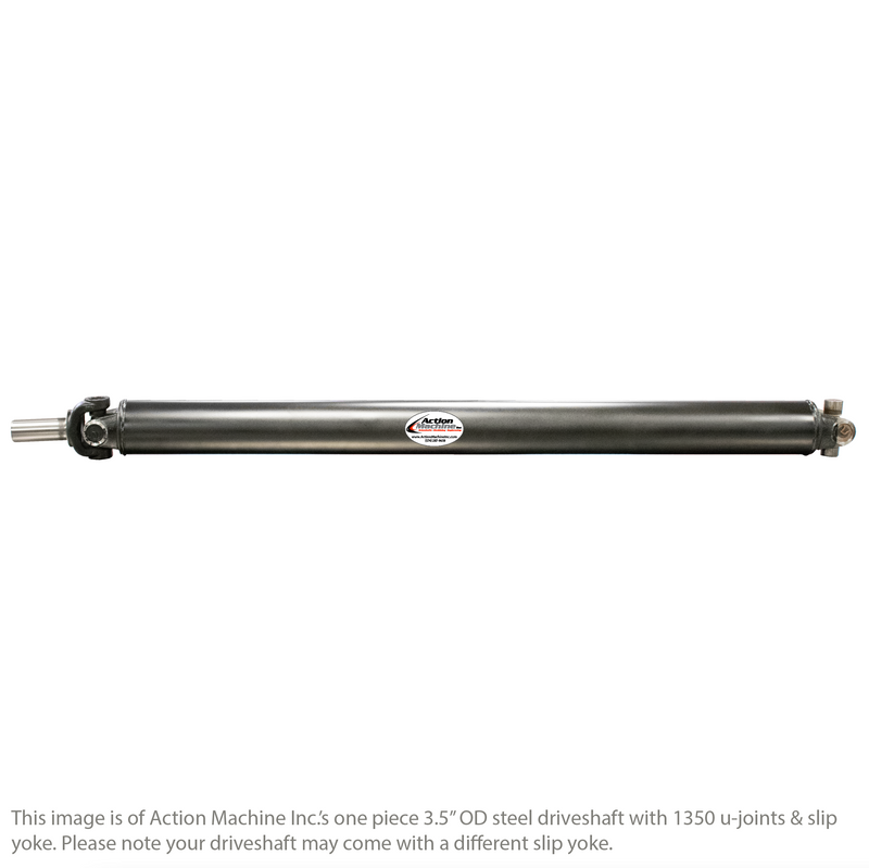 Custom Driveshaft & Slip Yoke - 3.5" Stl. 1350, Ford 31 Spline, 1.886" Barrel OD (Sku: 3.5S1350-K)